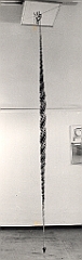1971 - Hand mit Senkblei-Bleistiftlzeichnung - Seil - Senkblei - 3Ex